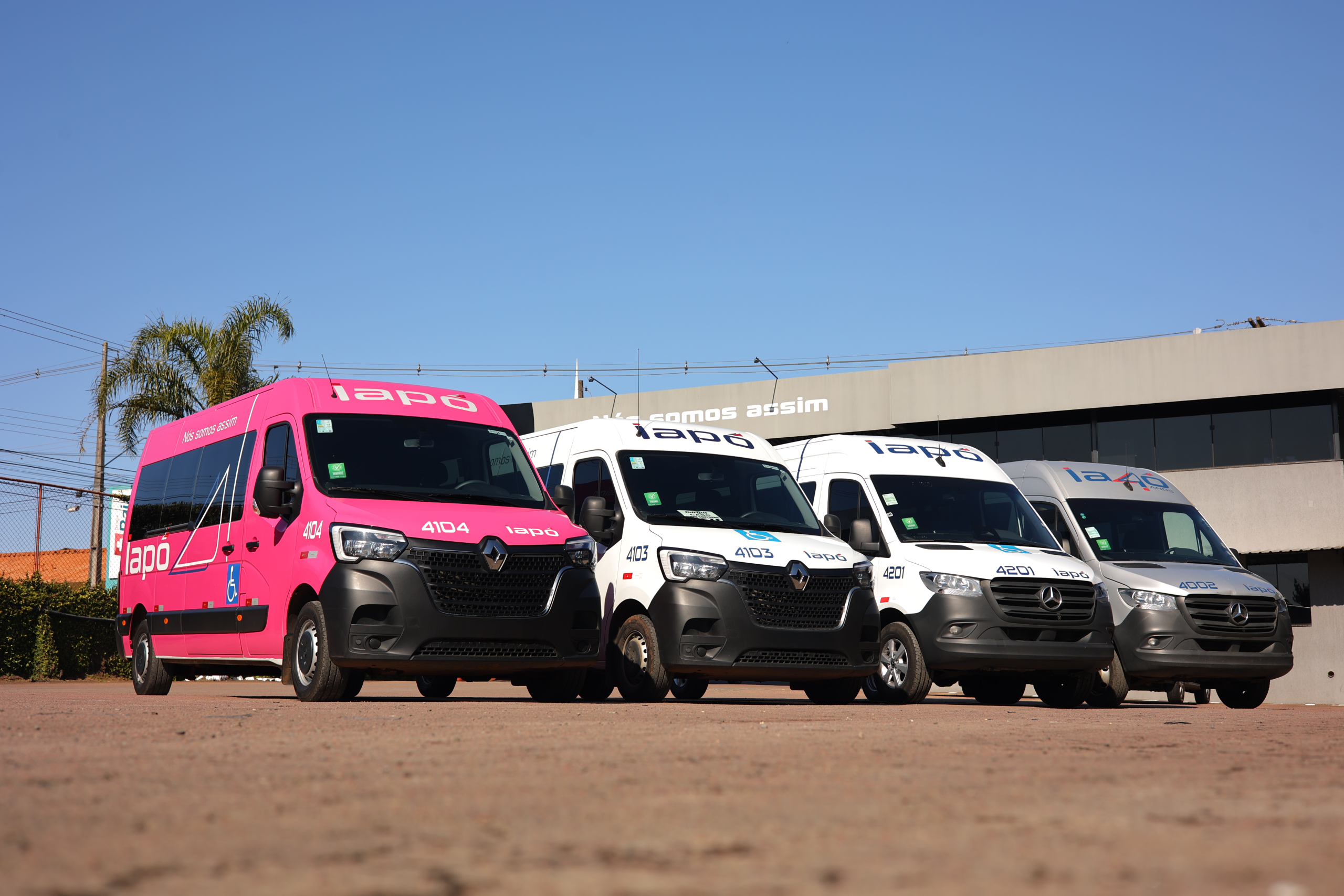 A maior e melhor frota da região